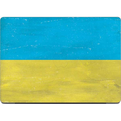 Ukraine Flag Distressed Apple MacBook Pro 14-inch Skin
